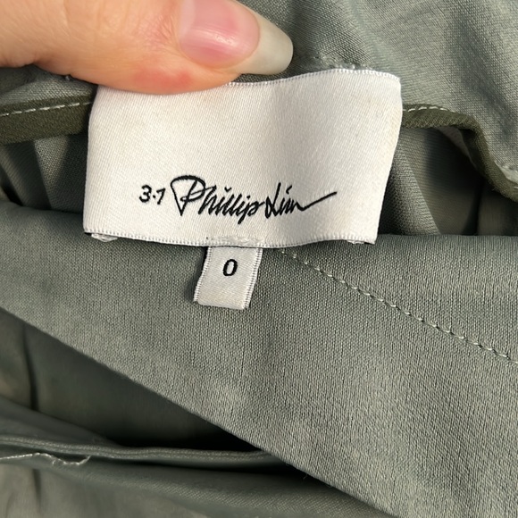 3.1 Phillip Lim Satin Cargo Trouser - Picture 3 of 3